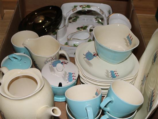 Assorted teawares